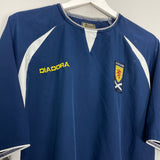 Shop 2003/05 SCOTLAND HOME SHIRT (L) DIADORA, classic football shirts, vintage football shirts & retro soccer jerseys at Cult Kits