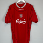 Shop 2002/04 LIVERPOOL HOME SHIRT (L) REEBOK, classic football shirts, vintage football shirts & retro soccer jerseys at Cult Kits