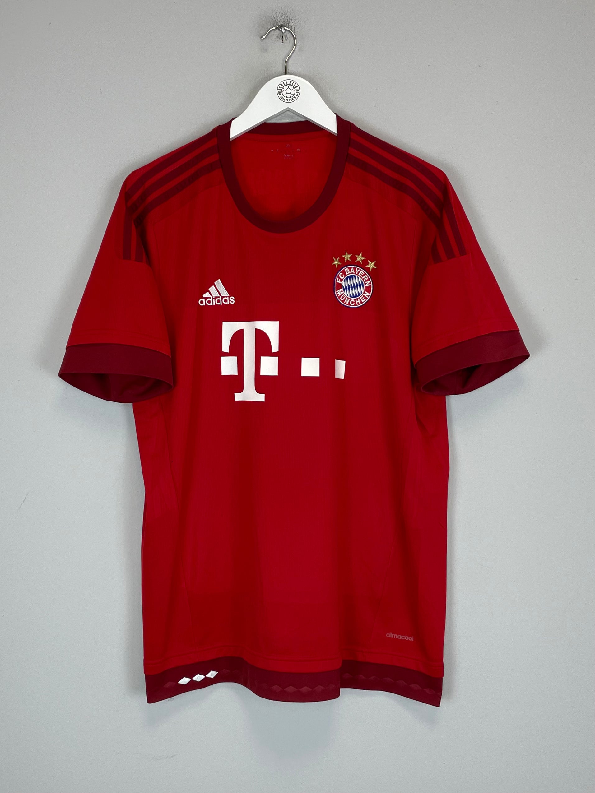 Shop 2015/16 BAYERN MUNICH VIDAL #23 HOME SHIRT (XL) ADIDAS, classic football shirts, vintage football shirts & retro soccer jerseys at Cult Kits