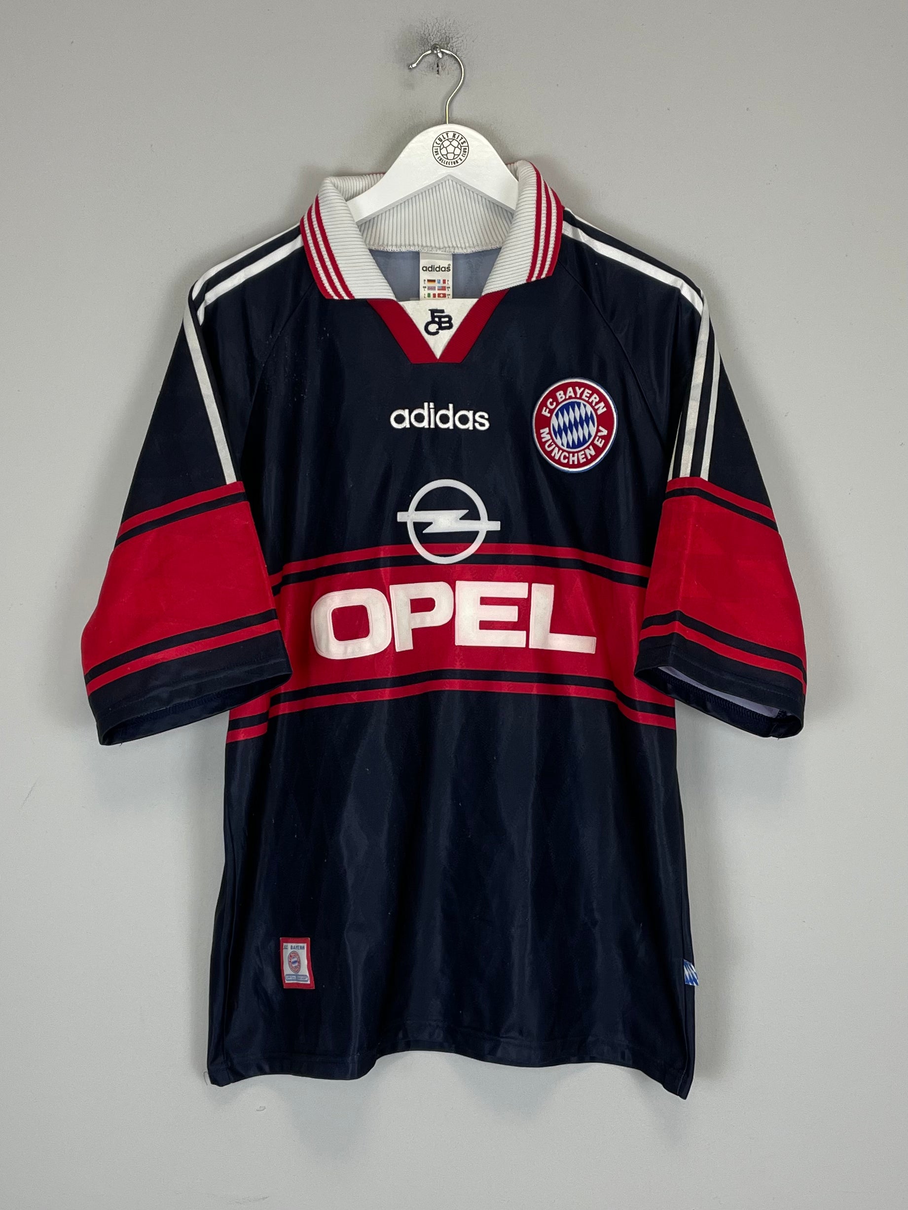 Shop 1997/99 BAYERN MUNICH HOME SHIRT (L) ADIDAS, classic football shirts, vintage football shirts & retro soccer jerseys at Cult Kits