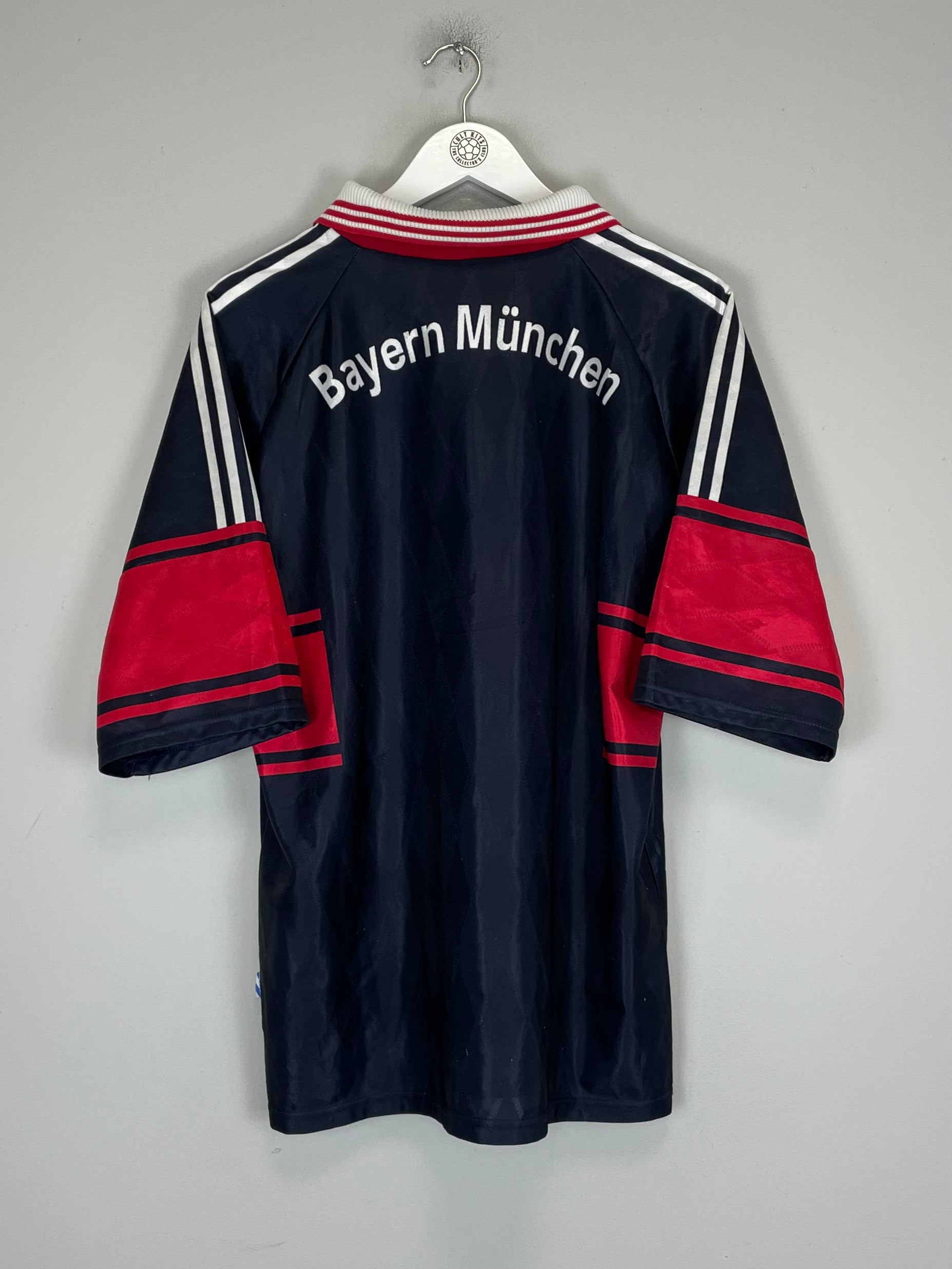 Shop 1997/99 BAYERN MUNICH HOME SHIRT (L) ADIDAS, classic football shirts, vintage football shirts & retro soccer jerseys at Cult Kits