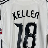 2010/11 SEATTLE SOUNDERS KELLER #18 *MATCH WORN vs MANCHESTER UNITED* GK SHIRT (XL) ADIDAS