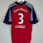 Shop 1999/01 BAYERN MUNICH LIZARAZU #3 HOME SHIRT (XL) ADIDAS, classic football shirts, vintage football shirts & retro soccer jerseys at Cult Kits