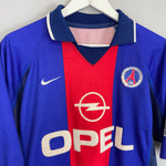 Shop 2000/01 PSG HOME SHIRT (M) NIKE, classic football shirts, vintage football shirts & retro soccer jerseys at Cult Kits
