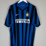Shop 2015/16 INTER MILAN HOME SHIRT (XXL) NIKE, classic football shirts, vintage football shirts & retro soccer jerseys at Cult Kits