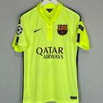 Shop 2014/15 BARCELONA NEYMAR JR #11 C/L THIRD SHIRT (M) NIKE, classic football shirts, vintage football shirts & retro soccer jerseys at Cult Kits