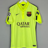Shop 2014/15 BARCELONA NEYMAR JR #11 C/L THIRD SHIRT (M) NIKE, classic football shirts, vintage football shirts & retro soccer jerseys at Cult Kits