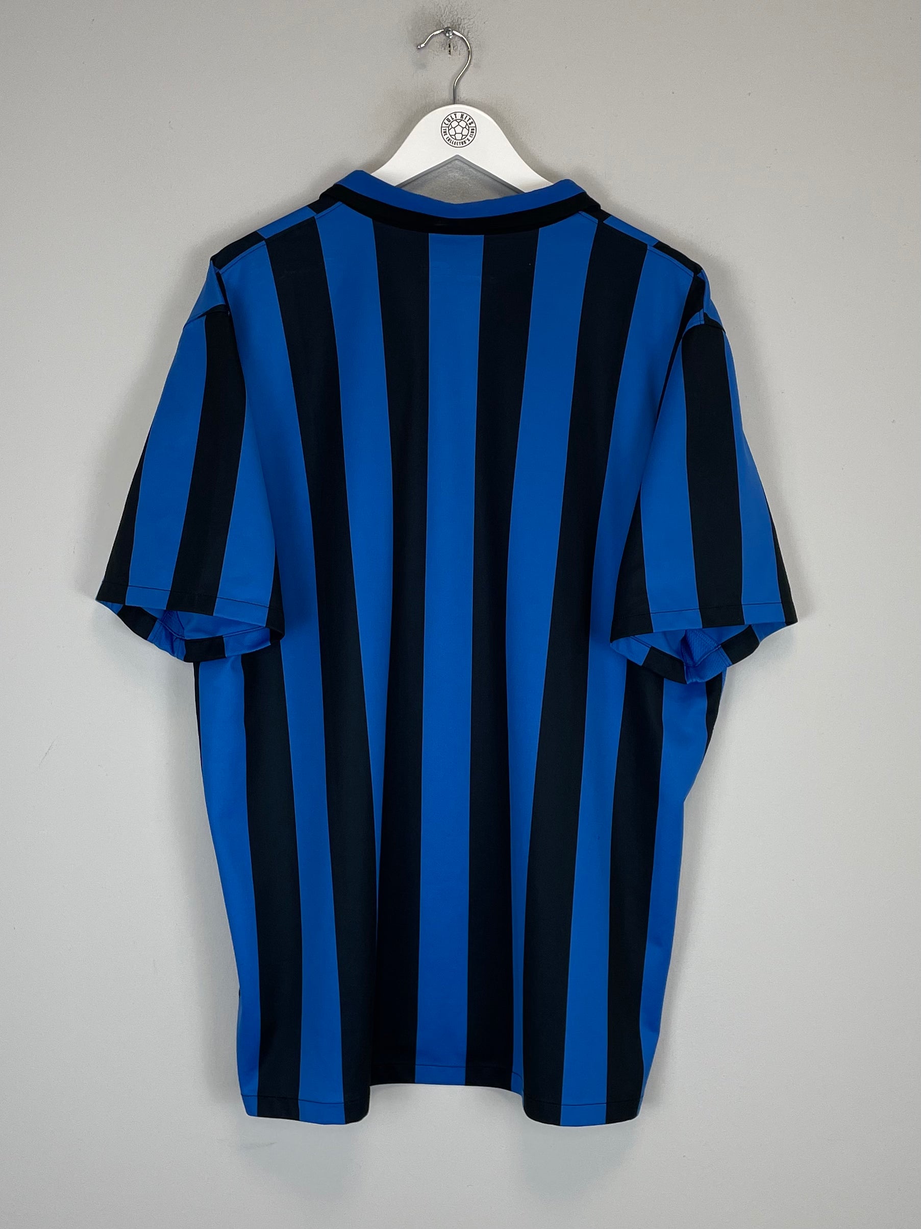 Shop 2015/16 INTER MILAN HOME SHIRT (XXL) NIKE, classic football shirts, vintage football shirts & retro soccer jerseys at Cult Kits