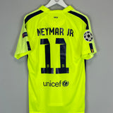 Shop 2014/15 BARCELONA NEYMAR JR #11 C/L THIRD SHIRT (M) NIKE, classic football shirts, vintage football shirts & retro soccer jerseys at Cult Kits