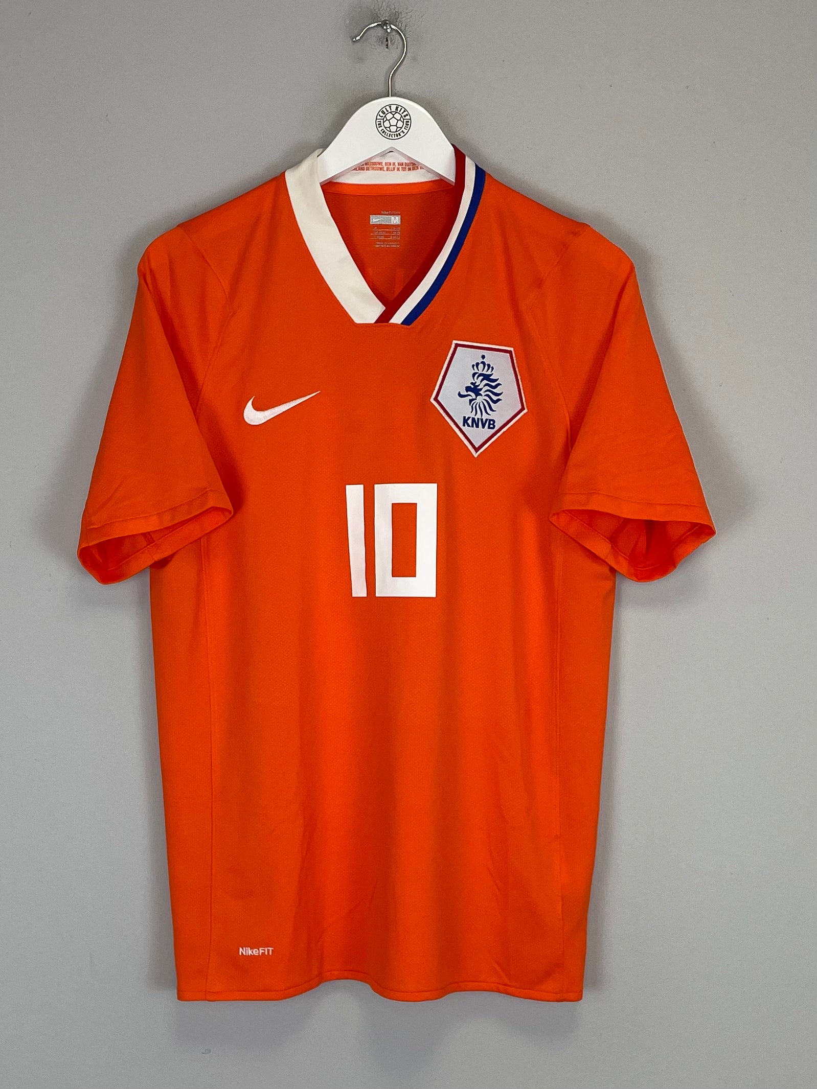 Shop 2008/10 NETHERLANDS SNEIJDER #10 HOME SHIRT (M) NIKE, classic football shirts, vintage football shirts & retro soccer jerseys at Cult Kits