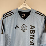 2002/03 AJAX PASANEN #16 *MATCH WORN vs MANCHESTER UNITED* AWAY SHIRT (XL) ADIDAS