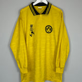 Shop 1997/98 DORTMUND FAN CLUB L/S SHIRT (XL) JAKO SPORT, classic football shirts, vintage football shirts & retro soccer jerseys at Cult Kits