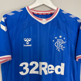 2019/20 RANGERS HOME SHIRT (M) HUMMEL