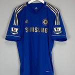 Shop 2012/13 CHELSEA LAMPARD #8 HOME SHIRT (L) ADIDAS, classic football shirts, vintage football shirts & retro soccer jerseys at Cult Kits