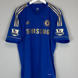 Shop 2012/13 CHELSEA LAMPARD #8 HOME SHIRT (L) ADIDAS, classic football shirts, vintage football shirts & retro soccer jerseys at Cult Kits