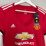 2017/18 MANCHESTER UNITED *BNWT* HOME SHIRT (L.WOMENS) ADIDAS