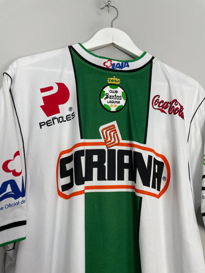 2001/02 SANTOS LAGUNA AWAY SHIRT (L) CORONA SPORT