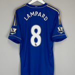 Shop 2012/13 CHELSEA LAMPARD #8 HOME SHIRT (L) ADIDAS, classic football shirts, vintage football shirts & retro soccer jerseys at Cult Kits