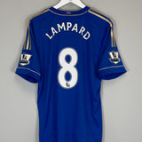 Shop 2012/13 CHELSEA LAMPARD #8 HOME SHIRT (L) ADIDAS, classic football shirts, vintage football shirts & retro soccer jerseys at Cult Kits