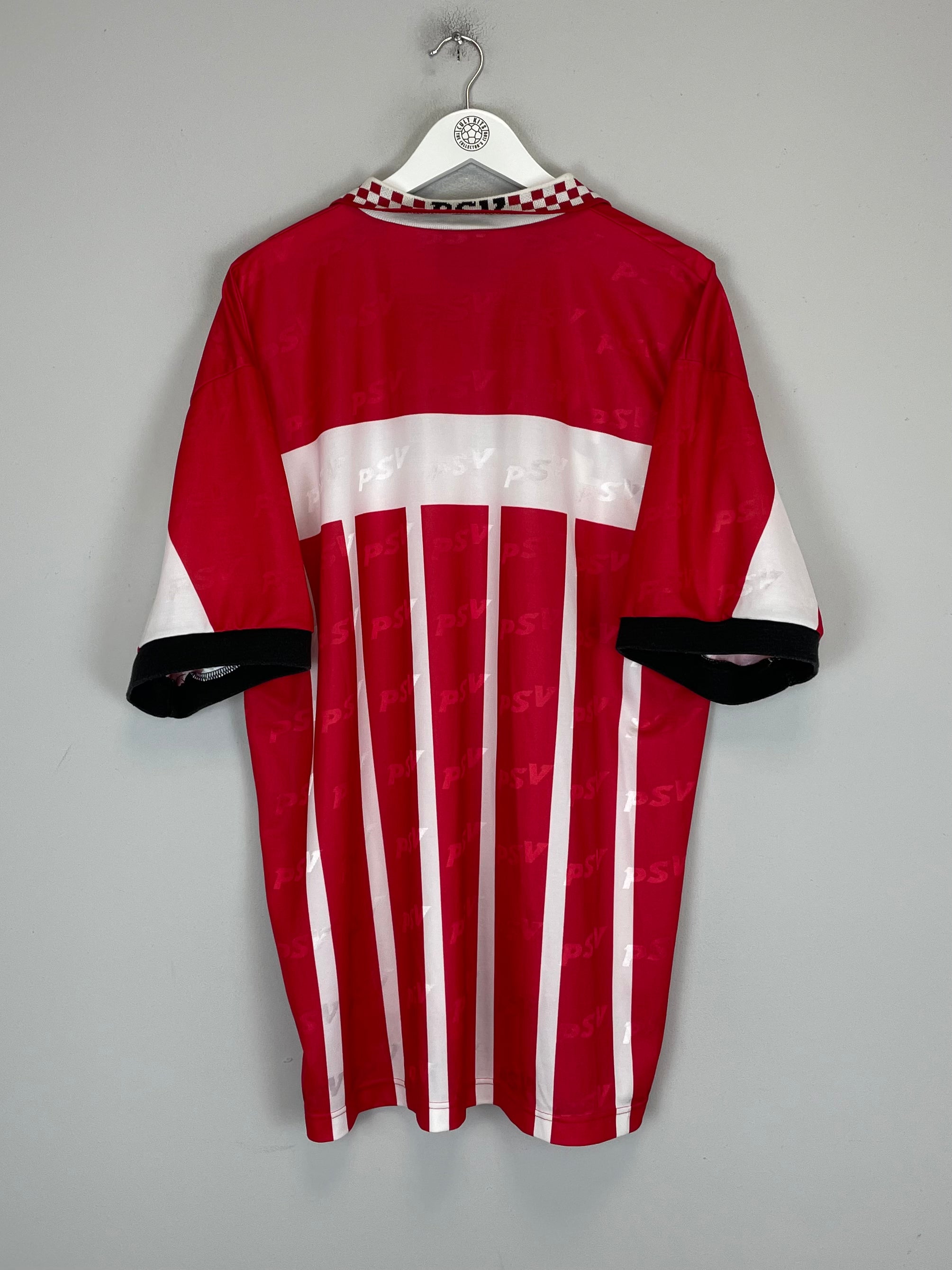 Shop 1995/96 PSV HOME SHIRT (XL) NIKE, classic football shirts, vintage football shirts & retro soccer jerseys at Cult Kits