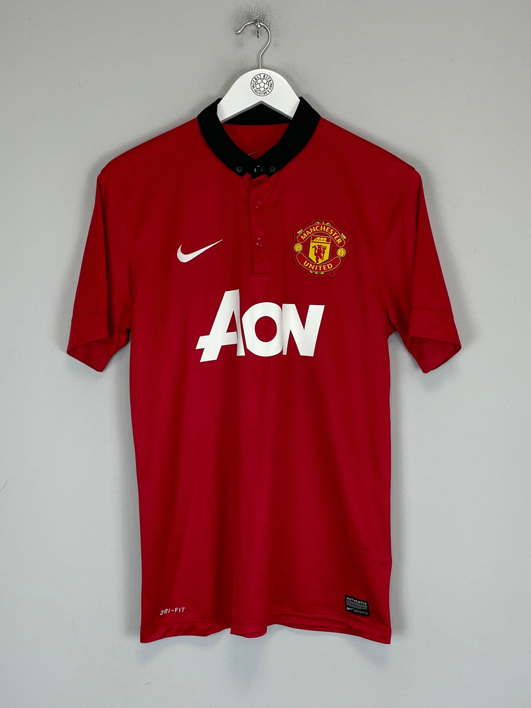 Shop 2013/14 MANCHESTER UNITED V.PERSIE #20 HOME SHIRT (M) NIKE, classic football shirts, vintage football shirts & retro soccer jerseys at Cult Kits