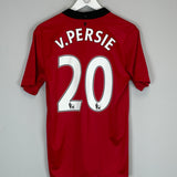 Shop 2013/14 MANCHESTER UNITED V.PERSIE #20 HOME SHIRT (M) NIKE, classic football shirts, vintage football shirts & retro soccer jerseys at Cult Kits