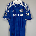 Shop 2011/12 CHELSEA LAMPARD #8 HOME SHIRT (L) ADIDAS, classic football shirts, vintage football shirts & retro soccer jerseys at Cult Kits