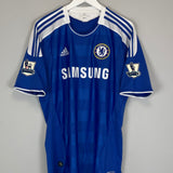 Shop 2011/12 CHELSEA LAMPARD #8 HOME SHIRT (L) ADIDAS, classic football shirts, vintage football shirts & retro soccer jerseys at Cult Kits
