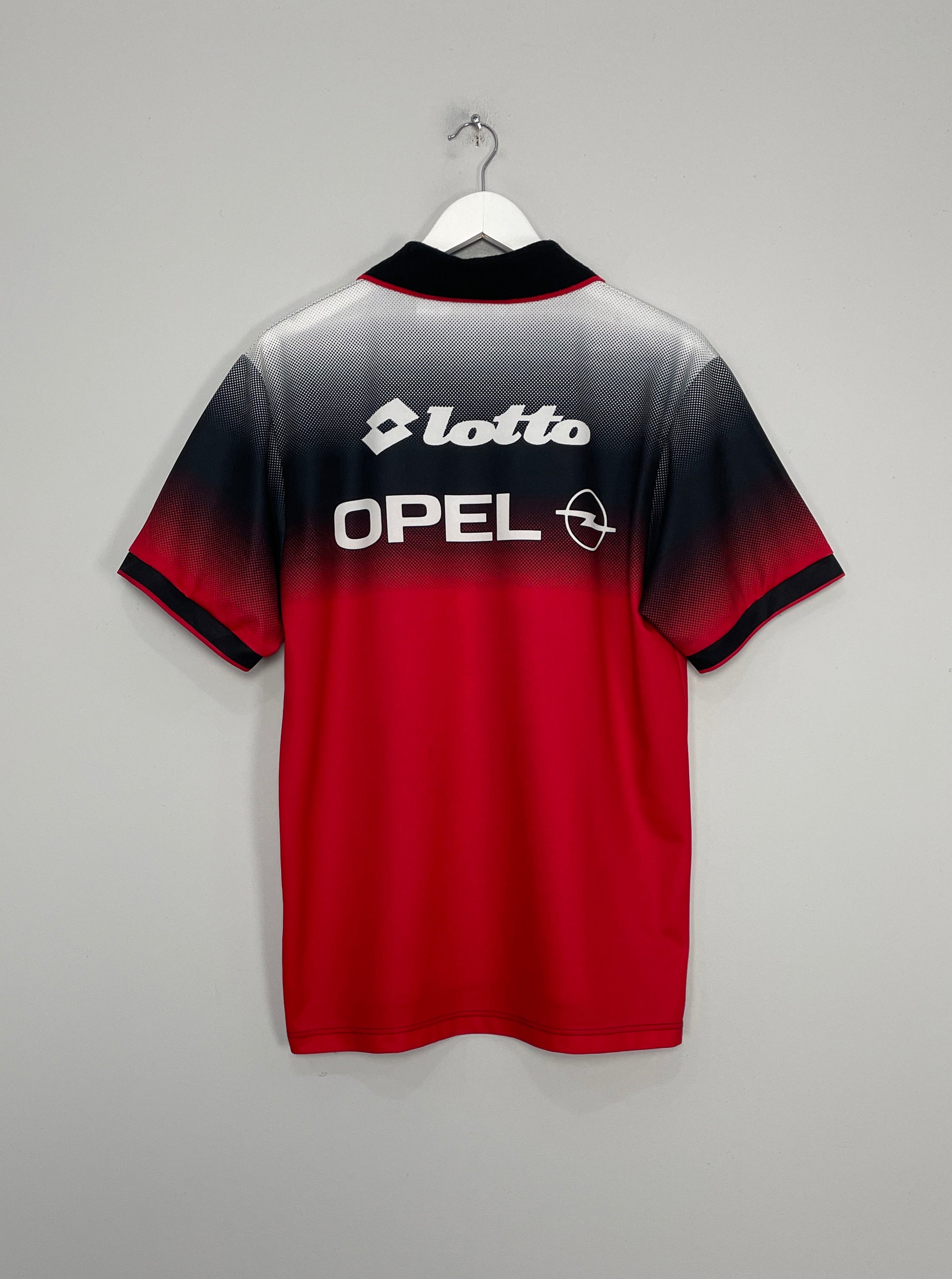 Shop 1995/96 AC MILAN TRAINING SHIRT (M) LOTTO, classic football shirts, vintage football shirts & retro soccer jerseys at Cult Kits