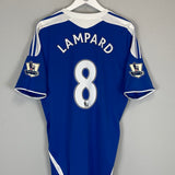 Shop 2011/12 CHELSEA LAMPARD #8 HOME SHIRT (L) ADIDAS, classic football shirts, vintage football shirts & retro soccer jerseys at Cult Kits