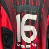2005 ATHLETICO PARANAENSE #16 L/S HOME SHIRT (XXL) UMBRO