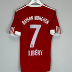 Shop 2009/10 BAYERN MUNICH RIBERY #7 HOME SHIRT (S) ADIDAS, classic football shirts, vintage football shirts & retro soccer jerseys at Cult Kits