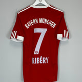 Shop 2009/10 BAYERN MUNICH RIBERY #7 HOME SHIRT (S) ADIDAS, classic football shirts, vintage football shirts & retro soccer jerseys at Cult Kits