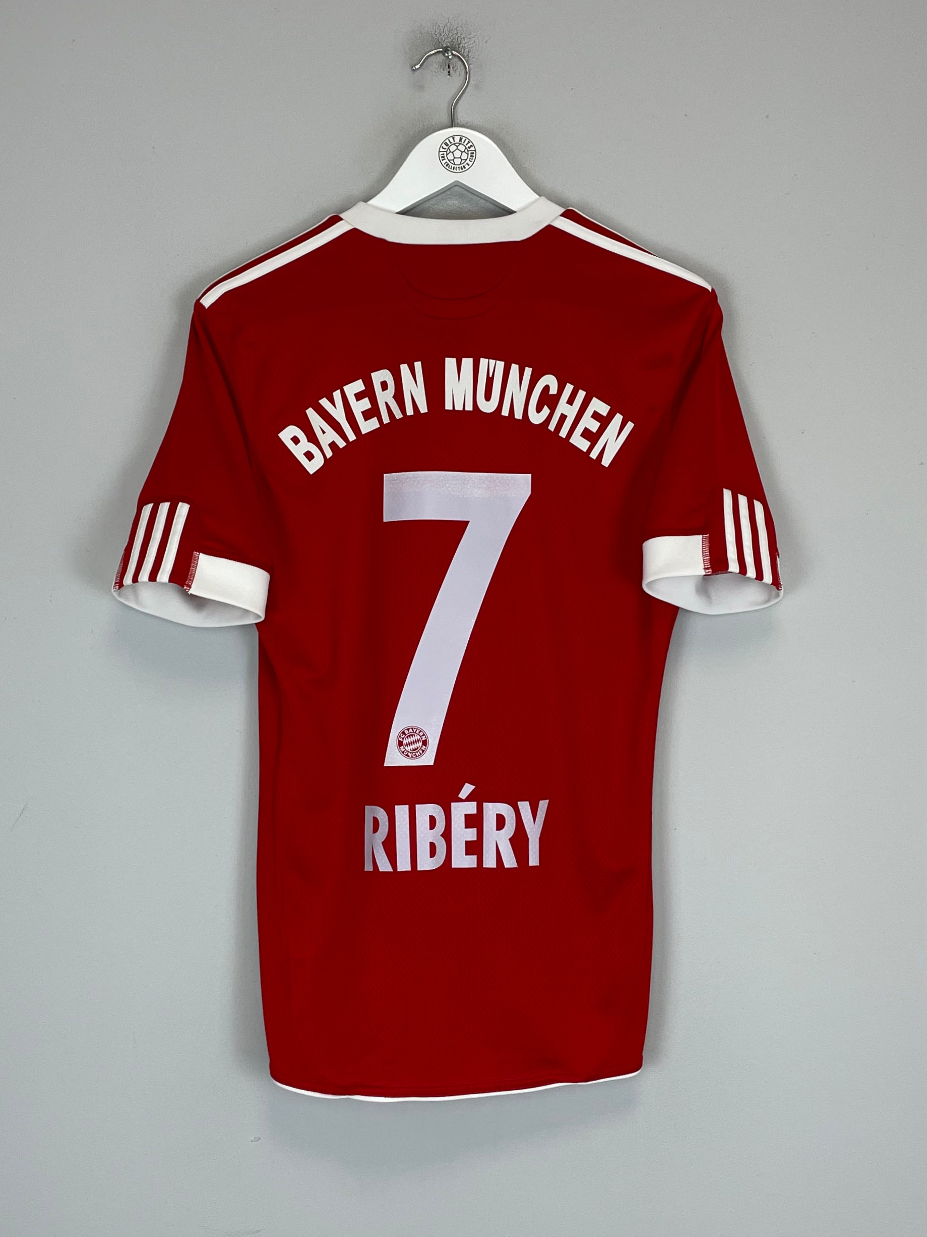 Shop 2009/10 BAYERN MUNICH RIBERY #7 HOME SHIRT (S) ADIDAS, classic football shirts, vintage football shirts & retro soccer jerseys at Cult Kits