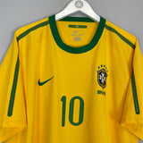 2010/11 BRAZIL KAKA #10 HOME SHIRT (XXL) NIKE