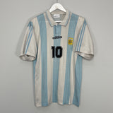 1994/96 ARGENTINA MARADONA #10 HOME SHIRT (M) ADIDAS