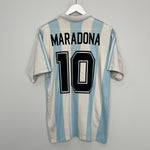 Image of the Argentina Maradona shirt from the 1994/96 season