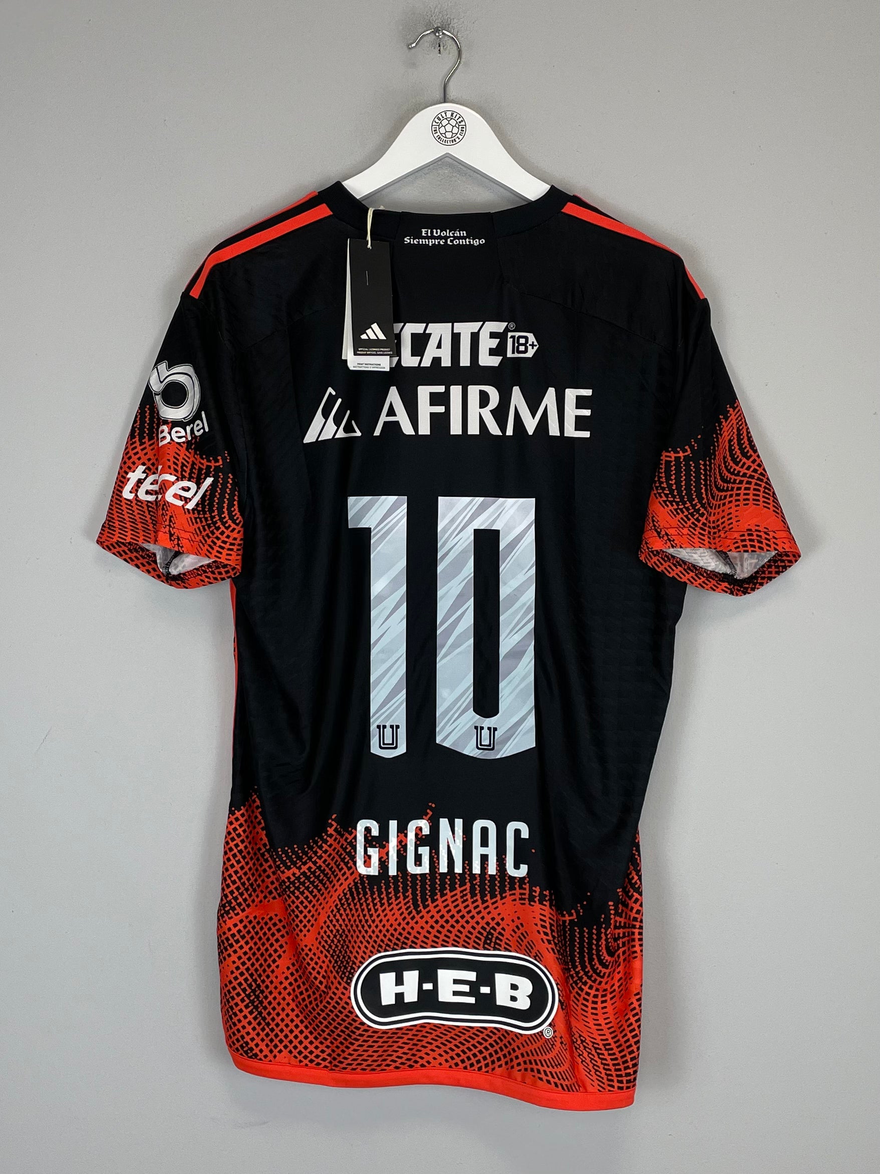 Shop 2023/24 TIGRES GIGNAC #10 *BNWT* AUTHENTIC THIRD SHIRT (L) ADIDAS, classic football shirts, vintage football shirts & retro soccer jerseys at Cult Kits