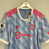 Shop 2021/22 MANCHESTER UNITED B.FERNANDES #18 *BNWT* AUTHENTIC AWAY SHIRT (XXL) ADIDAS, classic football shirts, vintage football shirts & retro soccer jerseys at Cult Kits