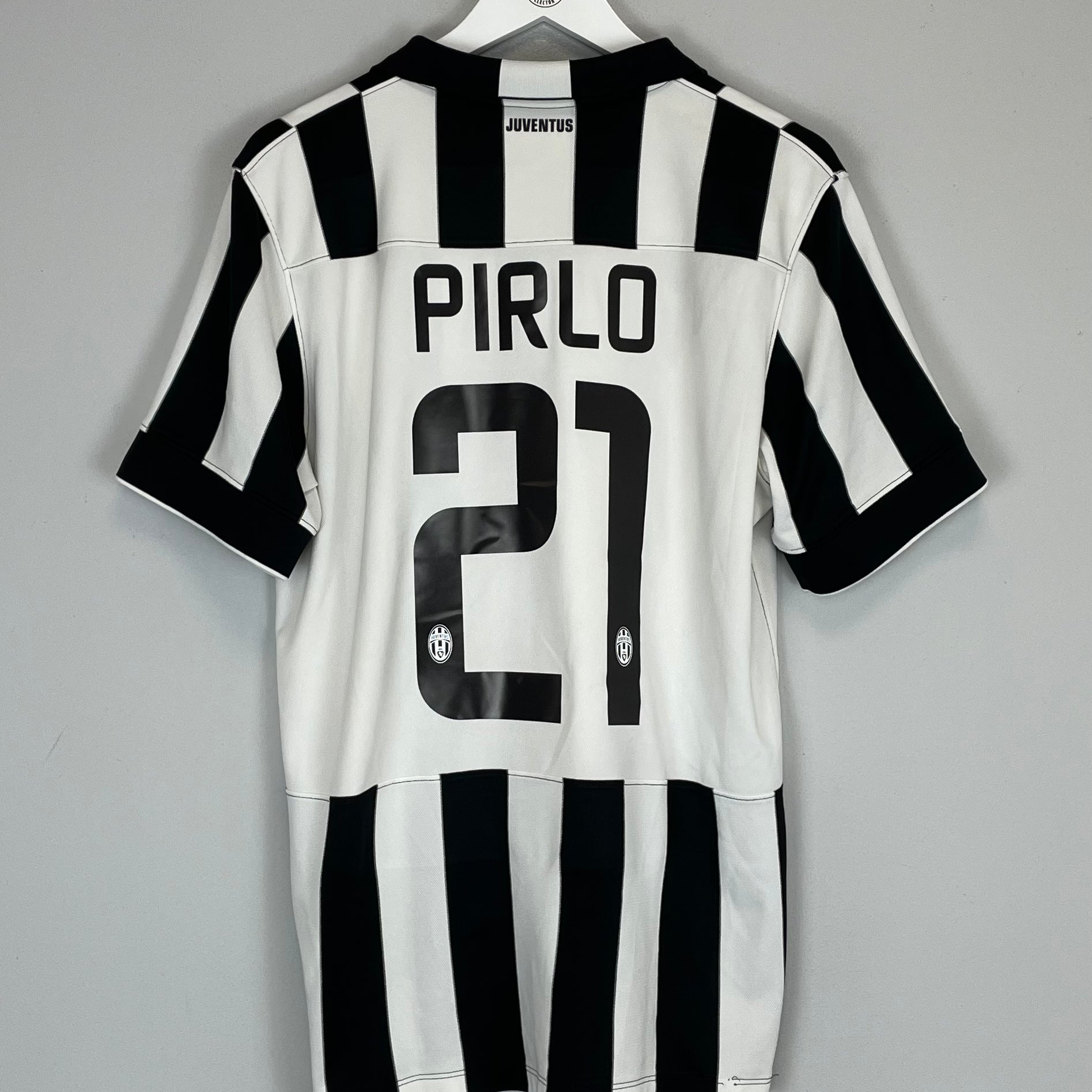 Shop 2014/15 JUVENTUS PIRLO #21 HOME SHIRT (L) NIKE, classic football shirts, vintage football shirts & retro soccer jerseys at Cult Kits
