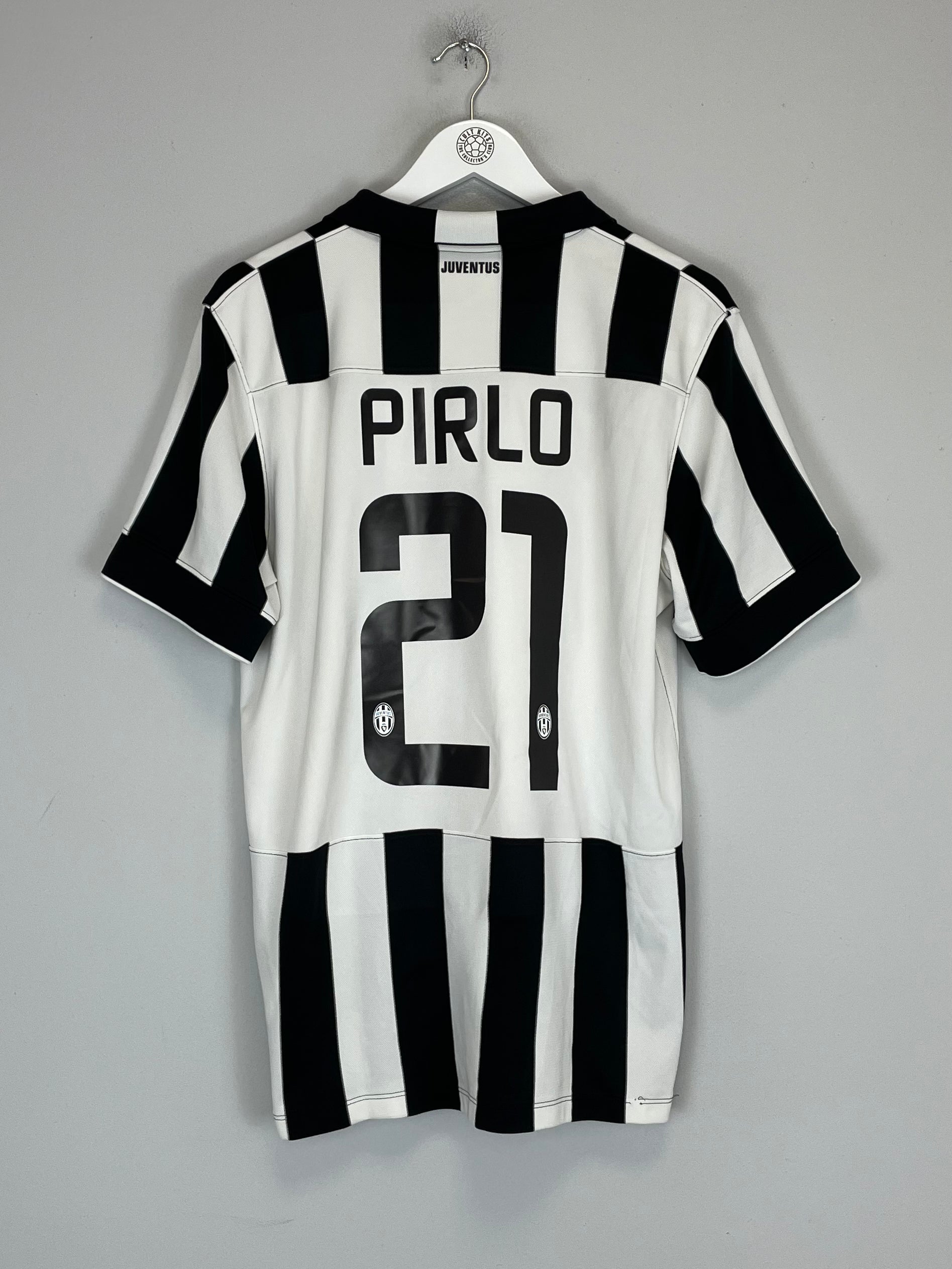 Shop 2014/15 JUVENTUS PIRLO #21 HOME SHIRT (L) NIKE, classic football shirts, vintage football shirts & retro soccer jerseys at Cult Kits