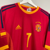 Shop 2002/04 SPAIN RAUL #7 HOME SHIRT (L) ADIDAS, classic football shirts, vintage football shirts & retro soccer jerseys at Cult Kits