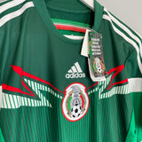 Shop 2014/15 MEXICO *BNWT* HOME SHIRT (S) ADIDAS, classic football shirts, vintage football shirts & retro soccer jerseys at Cult Kits