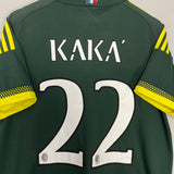 Shop 2015/16 AC MILAN KAKA #22 THIRD SHIRT (L) ADIDAS, classic football shirts, vintage football shirts & retro soccer jerseys at Cult Kits