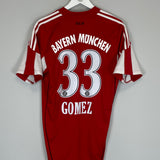 Shop 2010/11 BAYERN MUNICH GOMEZ #33 HOME SHIRT (M) ADIDAS, classic football shirts, vintage football shirts & retro soccer jerseys at Cult Kits