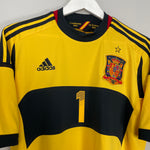 Shop 2012/13 SPAIN CASILLAS #1 GK SHIRT (XL) ADIDAS, classic football shirts, vintage football shirts & retro soccer jerseys at Cult Kits