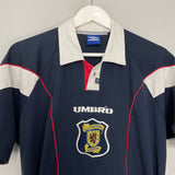 Shop 1996/98 SCOTLAND HOME SHIRT (S) UMBRO, classic football shirts, vintage football shirts & retro soccer jerseys at Cult Kits