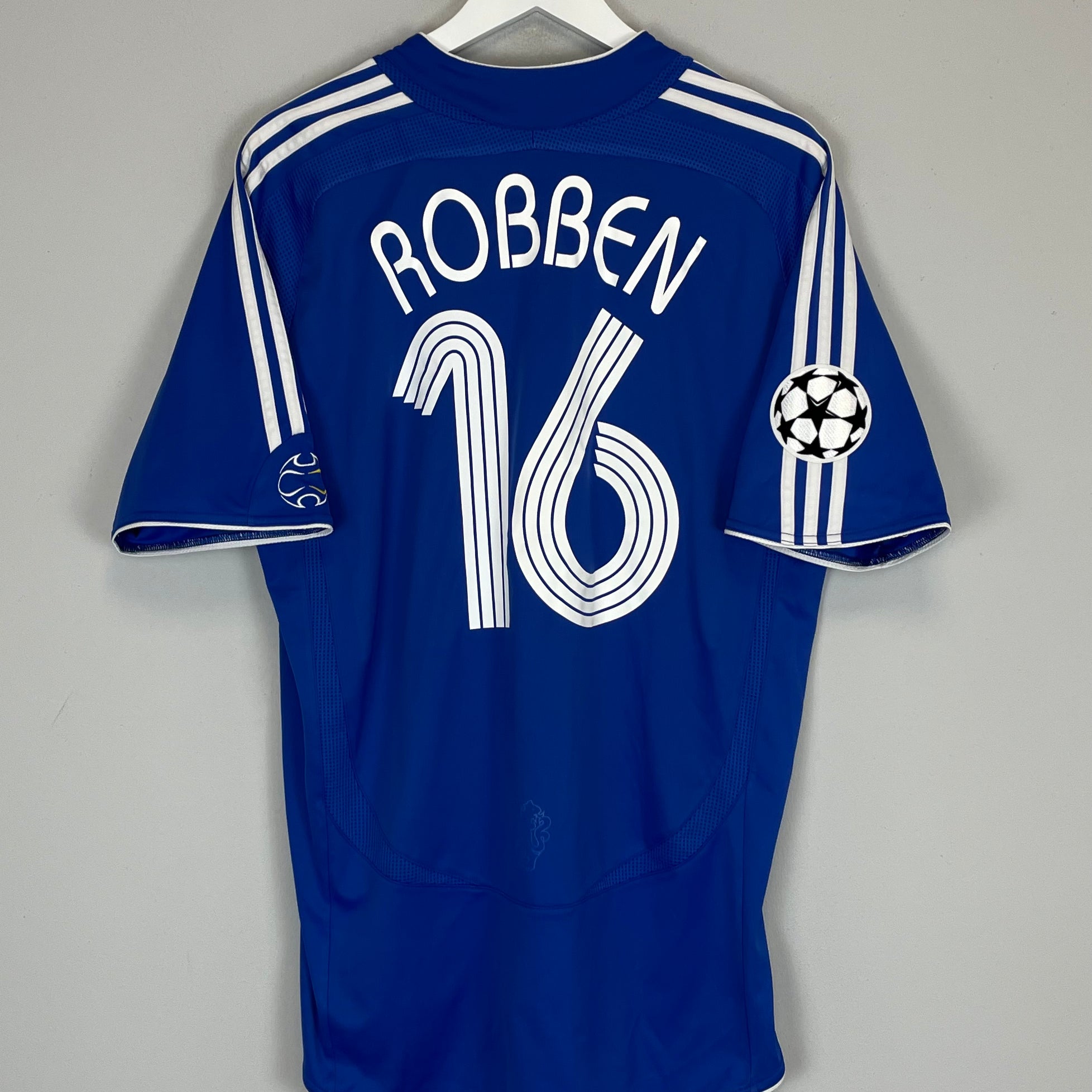 2006/08 CHELSEA ROBBEN #16 C/L HOME SHIRT (XL) ADIDAS – Cult Kits
