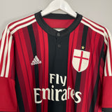 Shop 2014/15 AC MILAN KAKA #22 HOME SHIRT (XL) ADIDAS, classic football shirts, vintage football shirts & retro soccer jerseys at Cult Kits
