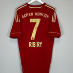 Shop 2011/13 BAYERN MUNICH RIBERY #7 HOME SHIRT (L) ADIDAS, classic football shirts, vintage football shirts & retro soccer jerseys at Cult Kits
